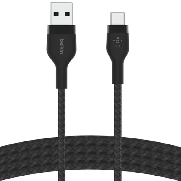 Кабель для телефона BoostCharge Pro Flex Belkin USB Type-A + USB Type-C 1 м/ Черный photo 3