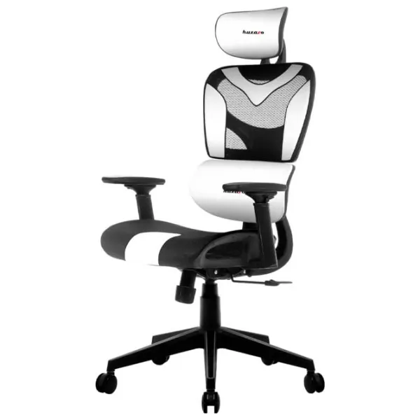 Scaun Gaming Huzaro Combat 8.0 White photo 3