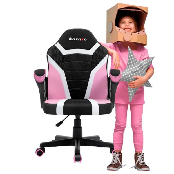 Игровое кресло для детей Huzaro Ranger 1.0 Kids Розовый photo 9