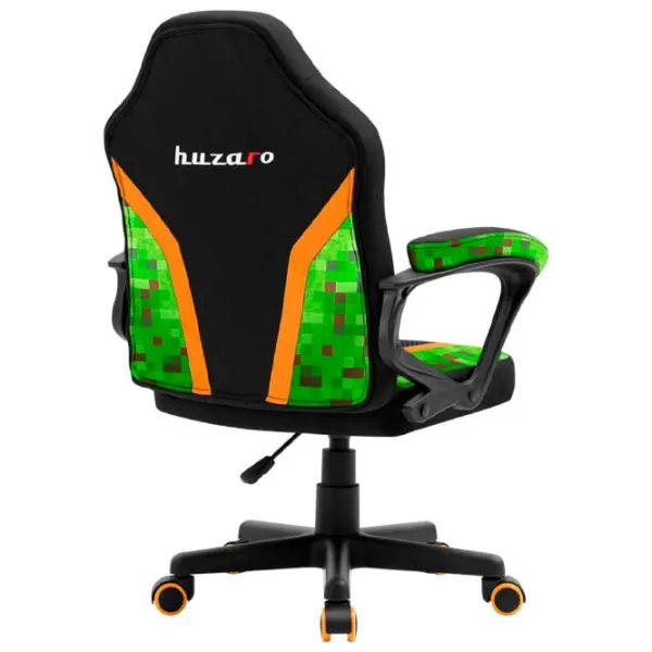 Игровое кресло для детей Huzaro Ranger 1.0 Kids Черный Зелёный photo 3