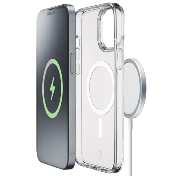 Husă pentru smartphone Apple iPhone 15 Cellularline/ Back/ TPU/ Transparent photo 3