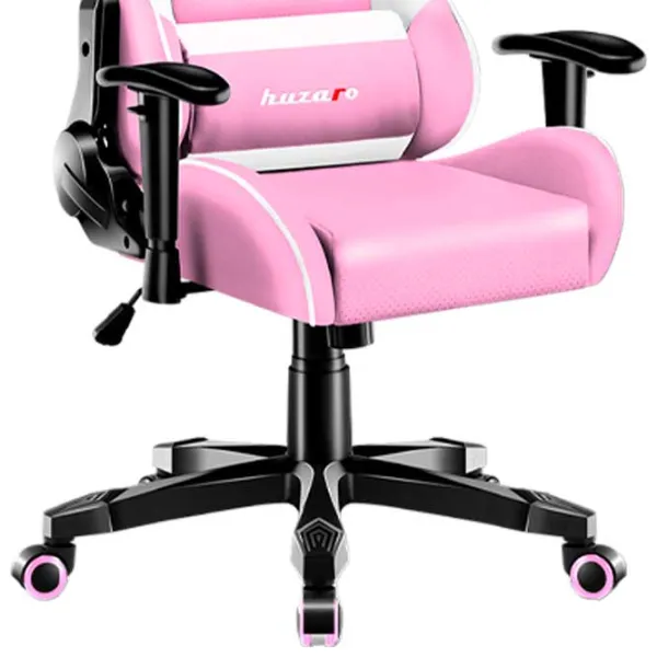 Scaun gaming pentru copii Huzaro Ranger 6.0 Kids Black Pink photo 4 Scaun gaming pentru copii Huzaro Ranger 6.0 Kids Black Pink photo 4
