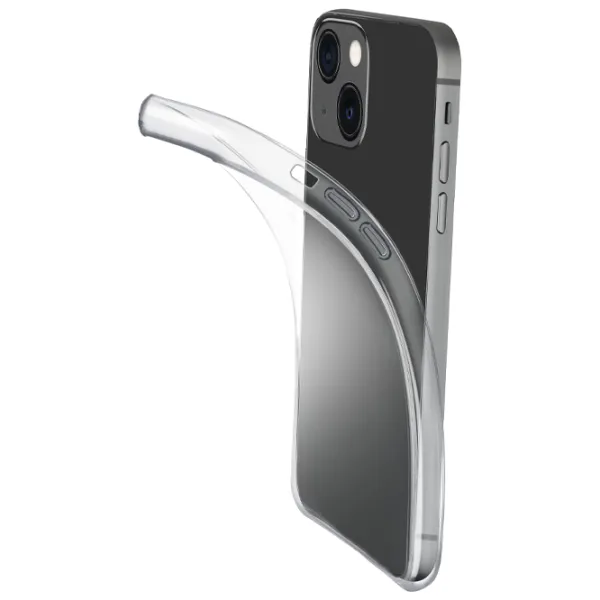 Husă pentru smartphone Apple iPhone 15 Plus Cellularline/ Back/ TPU/ Transparent photo 2