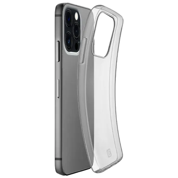 Husă pentru smartphone Apple iPhone 15 Pro Max Cellularline/ Back/ TPU/ Transparent photo 3