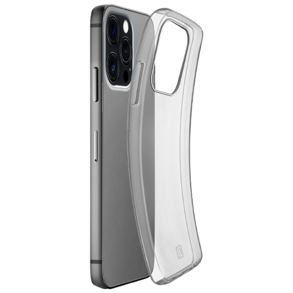 Husă pentru smartphone Apple iPhone 15 Pro Max Cellularline/ Back/ TPU/ Transparent photo 3