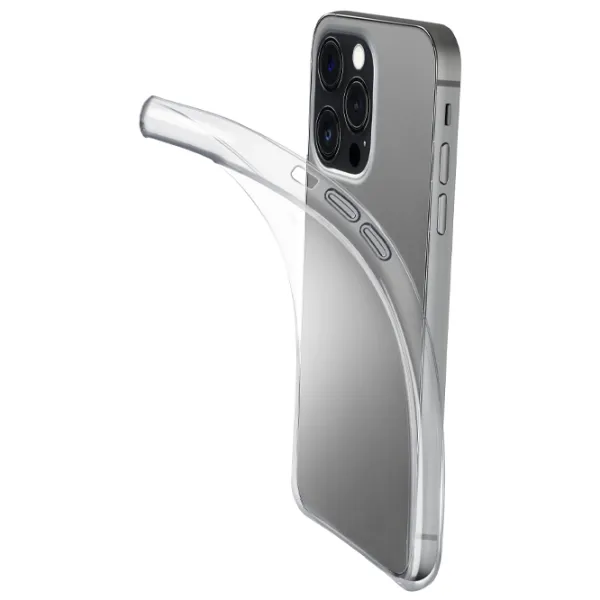 Husă pentru smartphone Apple iPhone 15 Pro Max Cellularline/ Back/ TPU/ Transparent photo 4