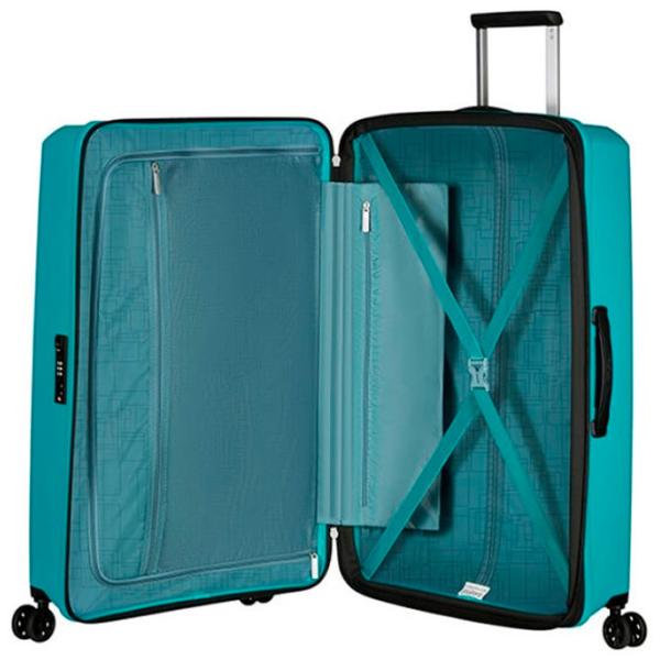 Чемодан American Tourister Aerostep Spinner 109л/ Tonic Аквамариновый photo 6 Чемодан American Tourister Aerostep Spinner 109л/ Tonic Аквамариновый photo 6