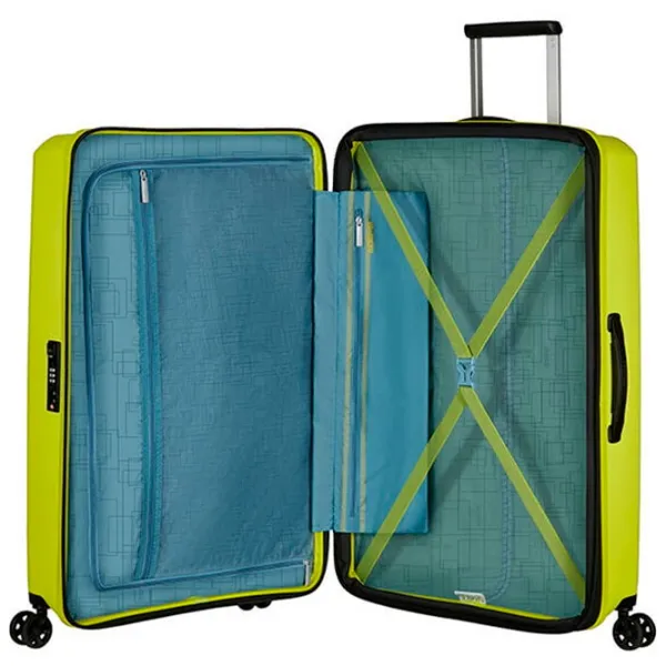 Valiză American Tourister Aerostep Spinner 109l/ Light Lime photo 5 Valiză American Tourister Aerostep Spinner 109l/ Light Lime photo 5