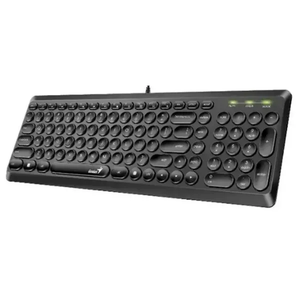 Tastatură Genius SlimStar Q200 Cu fir/ Black photo 2