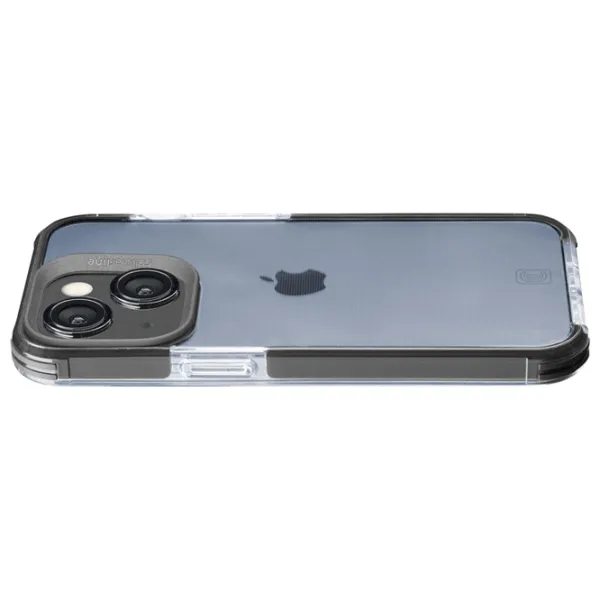 Husă pentru smartphone Apple iPhone 15 Cellularline/ Back/ TPU/ Transparent Black photo 2