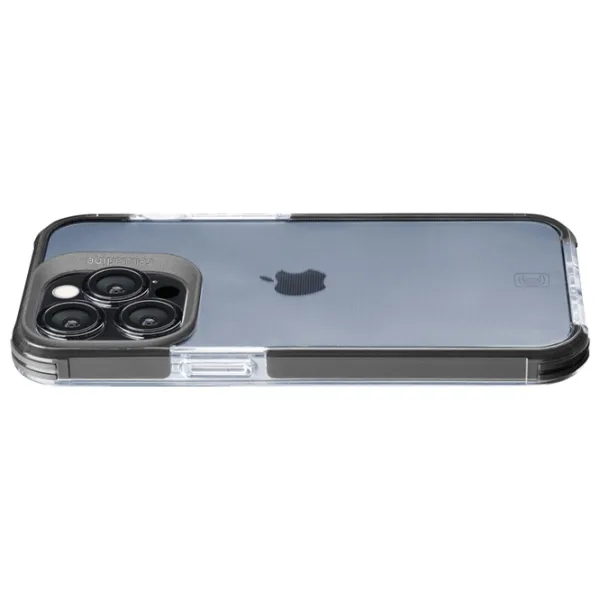 Husă pentru smartphone Apple iPhone 15 Pro Cellularline / Back / TPU / Transparent Black photo 2