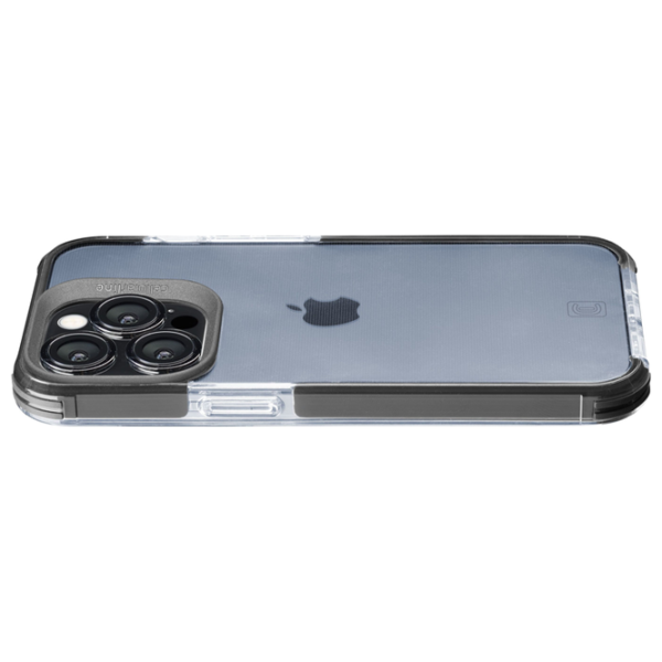 Husă pentru smartphone Apple iPhone 15 Pro Cellularline / Back / TPU / Transparent Black photo 2
