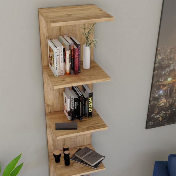 Стеллаж Fabulous 6 Shelves 064AB0E63 180см x 34.5см x 29.8см cm/ ДСП/ Pine photo 3