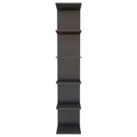 Стеллаж Bofigo 6 Shelves BCFAF8CA5 180 x 34.5 x 29.8см cm / ДСП / Anthracite photo 2