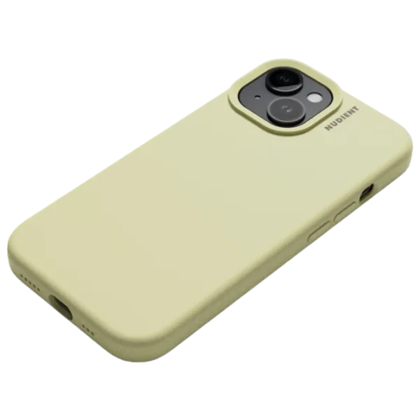 Чехол для смартфона Apple iPhone 15 Nudient/ Back/ TPU/ Pale Желтый photo 3