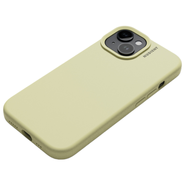 Чехол для смартфона Apple iPhone 15 Nudient/ Back/ TPU/ Pale Желтый photo 3