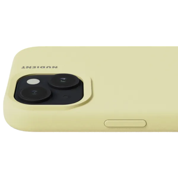 Чехол для смартфона Apple iPhone 15 Nudient/ Back/ TPU/ Pale Желтый photo 4