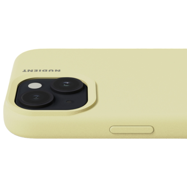 Чехол для смартфона Apple iPhone 15 Nudient/ Back/ TPU/ Pale Желтый photo 4