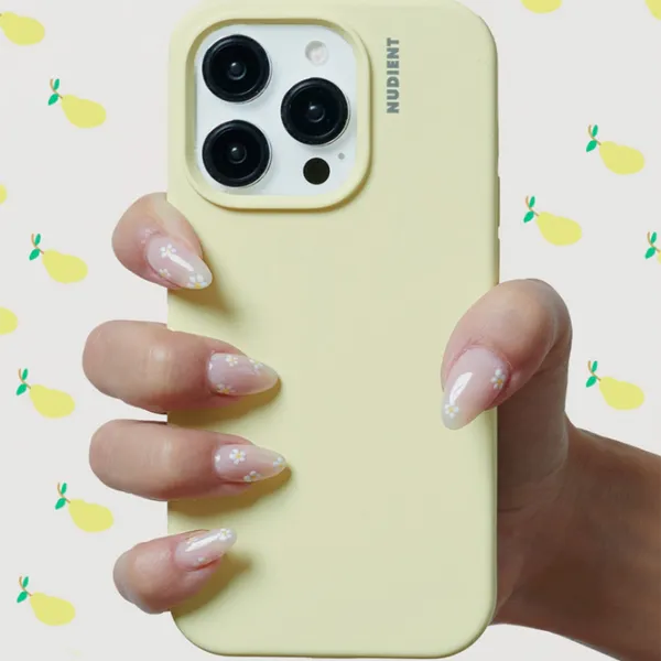 Чехол для смартфона Apple iPhone 15 Nudient/ Back/ TPU/ Pale Желтый photo 5