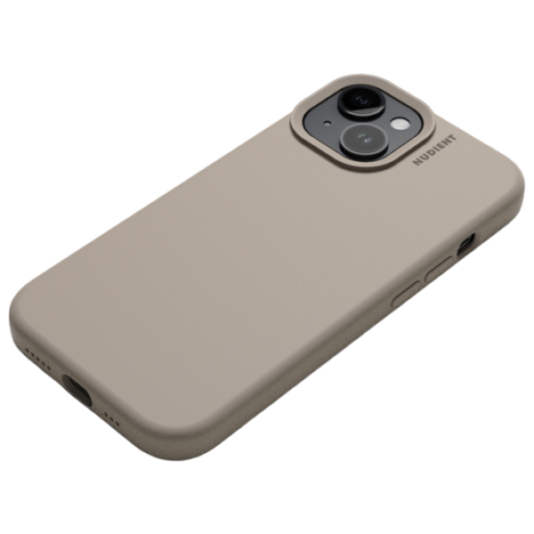 Чехол для смартфона Apple iPhone 15 Nudient/ Back/ TPU/ Stone Бежевый photo 3 Чехол для смартфона Apple iPhone 15 Nudient/ Back/ TPU/ Stone Бежевый photo 3