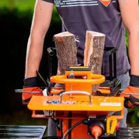 Despicător de lemne Villager VLS 8 T- 55 electric/ Orange photo 3
