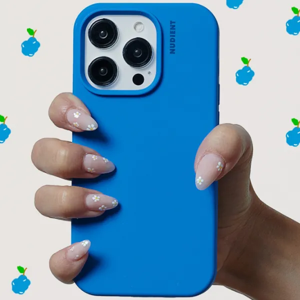 Чехол для смартфона Apple iPhone 15 Pro Nudient/ Back/ TPU/ Vibrant Синий photo 5