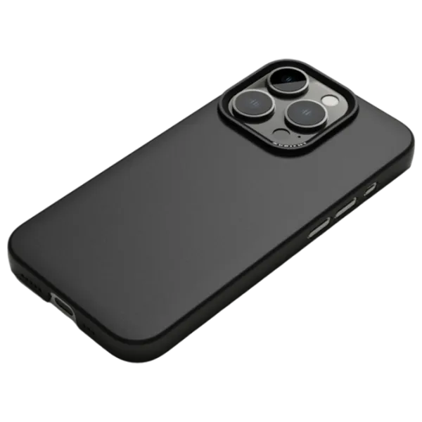 Husă pentru smartphone Apple iPhone 15 Pro Max Nudient/ Back/ PC/ Ink Black photo 3