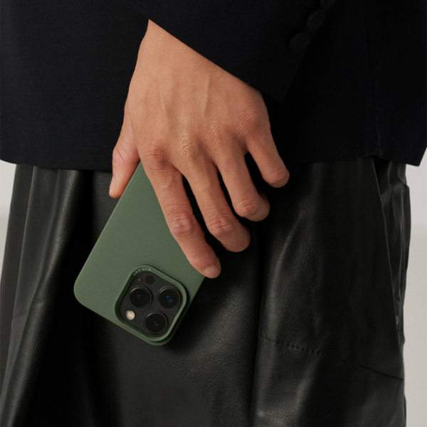 Husă pentru smartphone Apple iPhone 15 Pro Max Nudient/ Back/ PC/ Pine Green photo 5