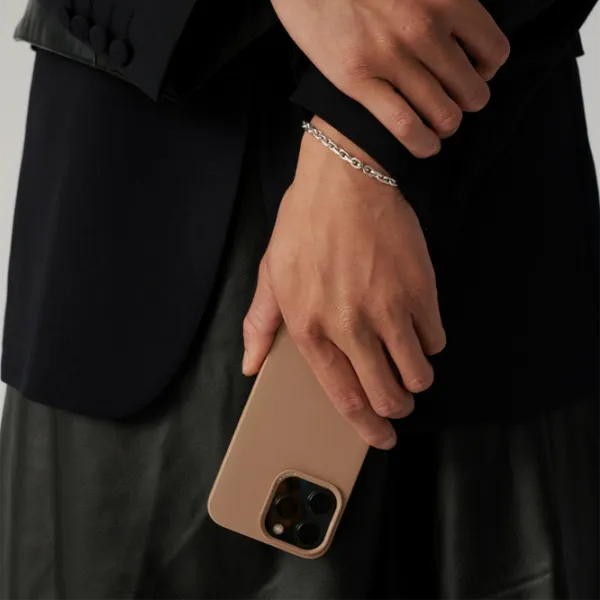 Чехол для смартфона Apple iPhone 15 Pro Max Nudient/ Back/ PC/ Clay Бежевый photo 5