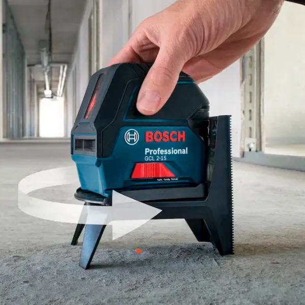 Nivele lazer Bosch GCL 2-15 linear/ Acumulator photo 2