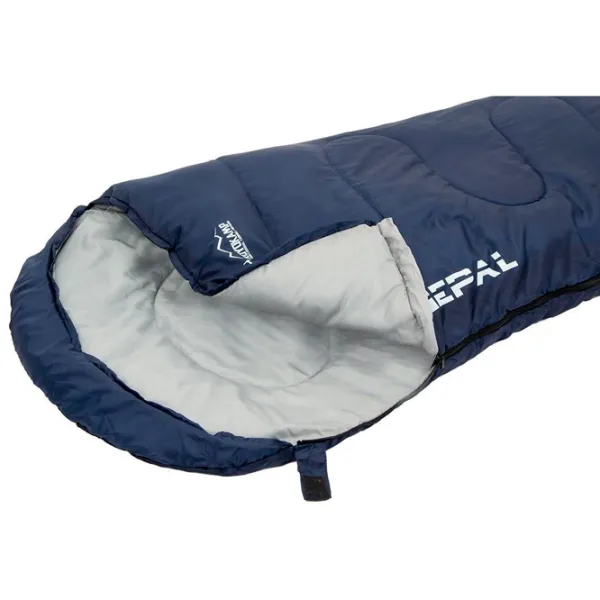 Спальный мешок Enero Camp Mumia Nepal Polyester/ Синий photo 3 Спальный мешок Enero Camp Mumia Nepal Polyester/ Синий photo 3