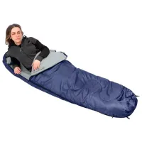 Sac de dormit Enero Camp Mumia Nepal Polyester/ Blue photo 5