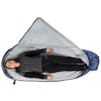 Sac de dormit Enero Camp Mumia Nepal Polyester/ Blue photo 6