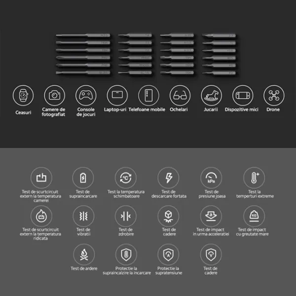 Șurubelnița cu acumulator Xiaomi Mi Cordless Precision Screwdriver Kit Cantitatea în set: 25 photo 11