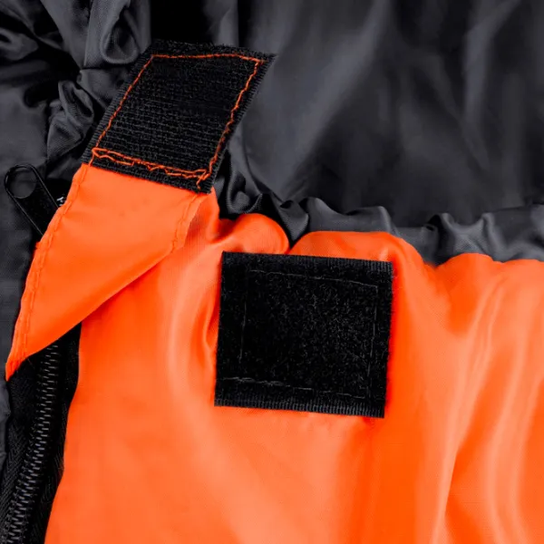 Спальный мешок Spokey Spike Polyester/ Черный Оранжевый photo 6
