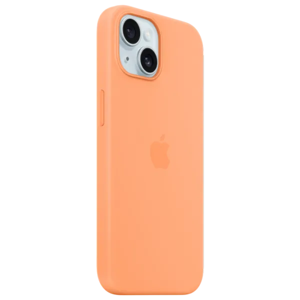 Husă pentru smartphone Apple iPhone 15 Apple/ MagSafe Back/ TPU/ Sorbet Orange photo 2 Husă pentru smartphone Apple iPhone 15 Apple/ MagSafe Back/ TPU/ Sorbet Orange photo 2