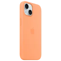 Husă pentru smartphone Apple iPhone 15 Apple/ MagSafe Back/ TPU/ Sorbet Orange photo 2