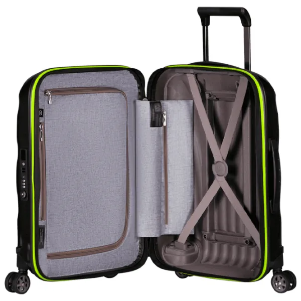 Valiză Samsonite C-Lite 36l/ Lime Black photo 5 Valiză Samsonite C-Lite 36l/ Lime Black photo 5