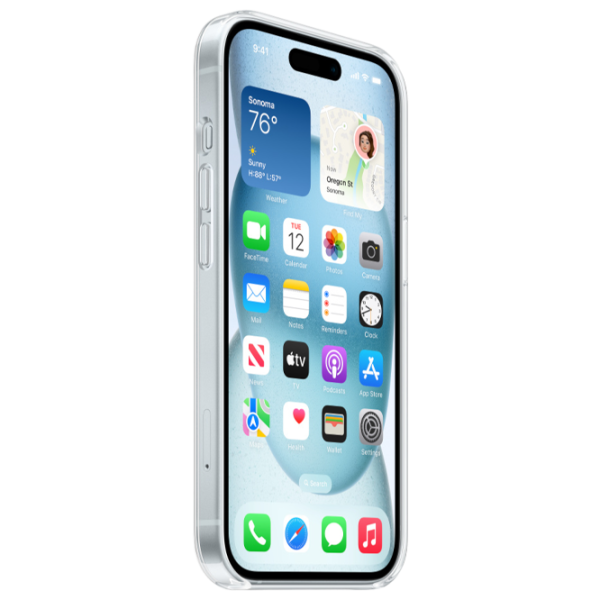Чехол для смартфона Apple iPhone 15 Apple/ MagSafe Back/ PP/ Прозрачный photo 3 Чехол для смартфона Apple iPhone 15 Apple/ MagSafe Back/ PP/ Прозрачный photo 3