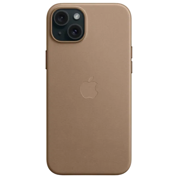 Husă pentru smartphone Apple iPhone 15 Plus Apple/ MagSafe Back/ FineWoven/ Taupe Brown photo 3