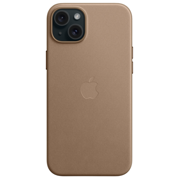 Husă pentru smartphone Apple iPhone 15 Plus Apple/ MagSafe Back/ FineWoven/ Taupe Brown photo 3