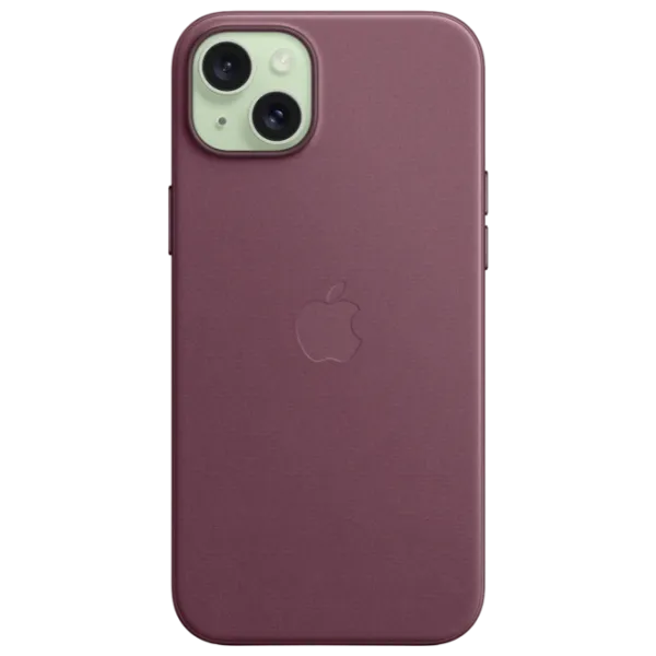 Чехол для смартфона Apple iPhone 15 Plus Apple/ MagSafe Back/ FineWoven/ Шелковица Cherry photo 2