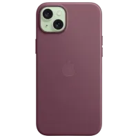 Чехол для смартфона Apple iPhone 15 Plus Apple/ MagSafe Back/ FineWoven/ Шелковица Cherry photo 2