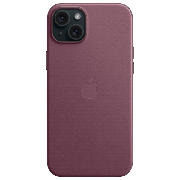 Чехол для смартфона Apple iPhone 15 Plus Apple/ MagSafe Back/ FineWoven/ Шелковица Cherry photo 3