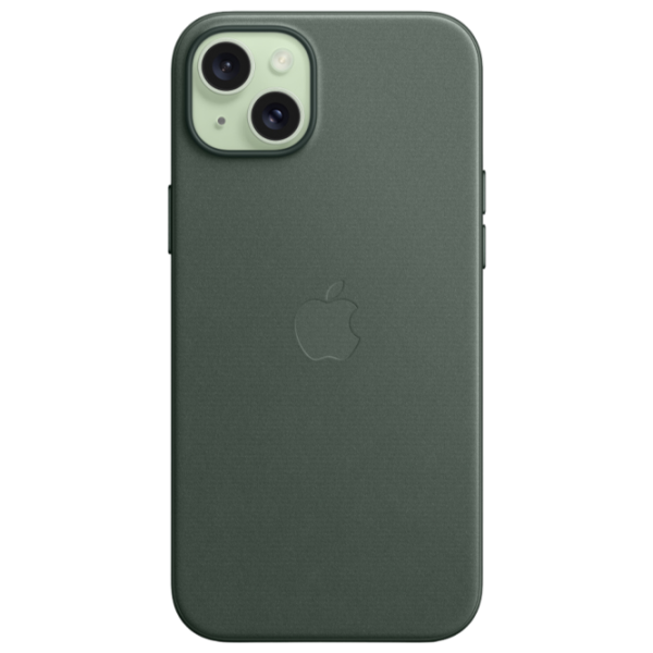 Husă pentru smartphone Apple iPhone 15 Plus Apple/ MagSafe Back/ FineWoven/ Green photo 2