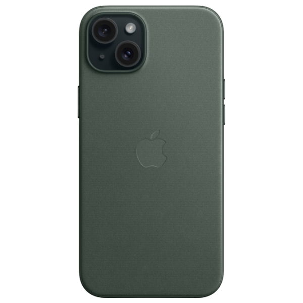 Husă pentru smartphone Apple iPhone 15 Plus Apple/ MagSafe Back/ FineWoven/ Green photo 3