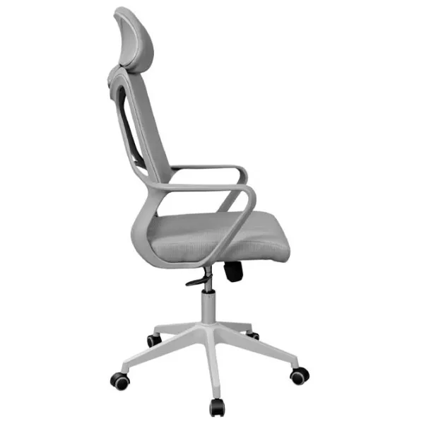 Fotoliu de birou DecoPrim F-20141 B Plasă acrilică/ Gray photo 3 Fotoliu de birou DecoPrim F-20141 B Plasă acrilică/ Gray photo 3