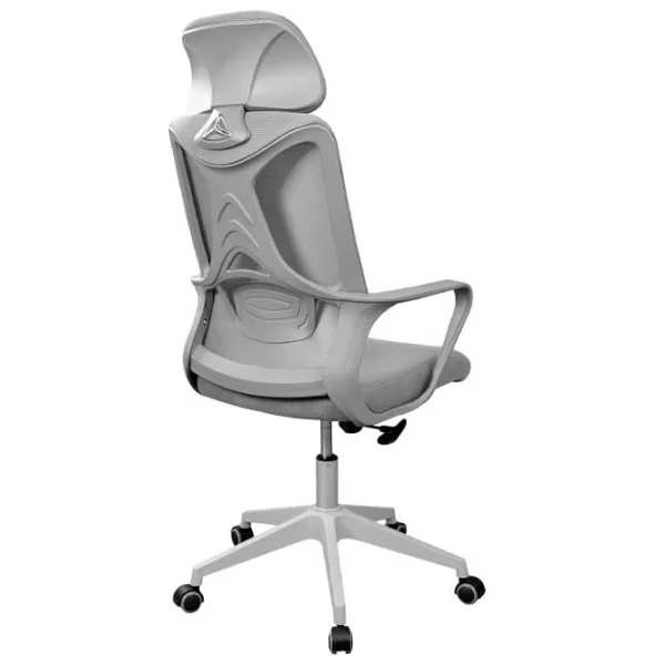 Fotoliu de birou DecoPrim F-20141 B Plasă acrilică/ Gray photo 4 Fotoliu de birou DecoPrim F-20141 B Plasă acrilică/ Gray photo 4