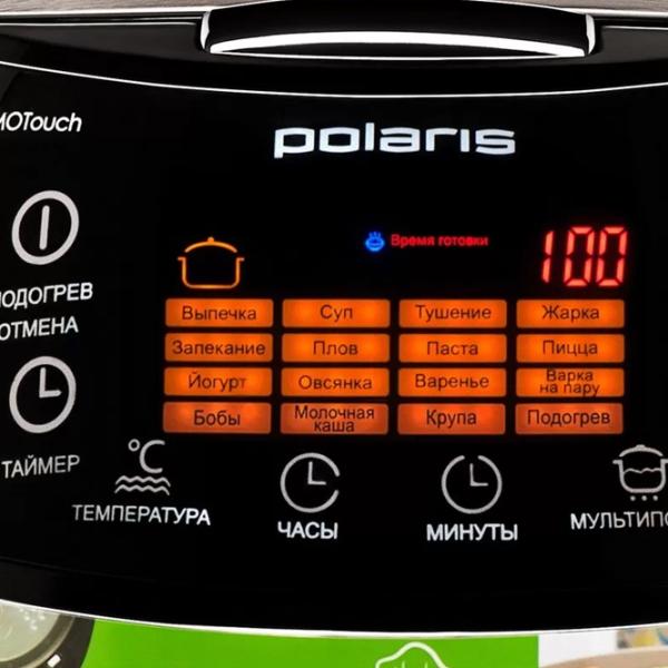 Мультиварка Polaris PMC0517AD 860 Вт / Черный photo 6