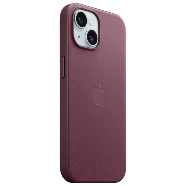 Husă pentru smartphone Apple iPhone 15 Apple/ MagSafe Back/ FineWoven/ Mulberry Cherry photo 2 Husă pentru smartphone Apple iPhone 15 Apple/ MagSafe Back/ FineWoven/ Mulberry Cherry photo 2